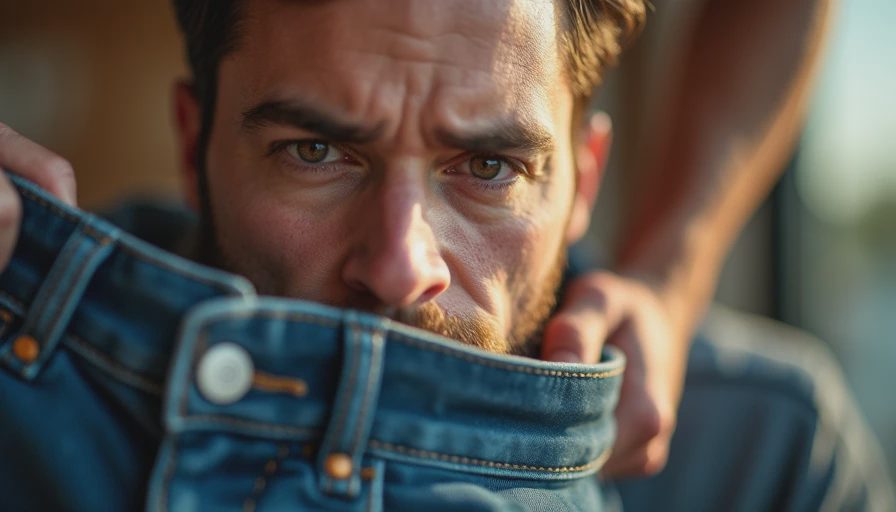 Visual context for men's jeans fit guide