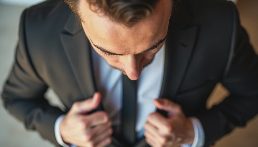 Visual context for suit jacket fit guide men