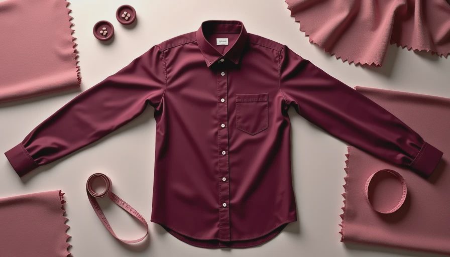 Visual context for oxford shirt quality