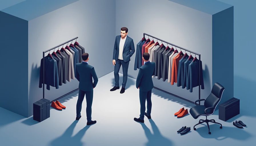 Visual context for ryman show outfits men