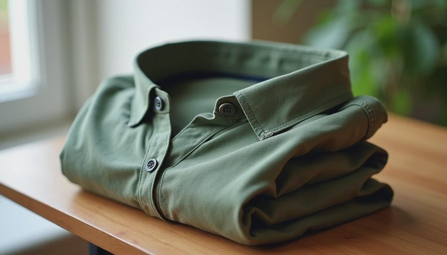 Visual context for frugal male fashion
